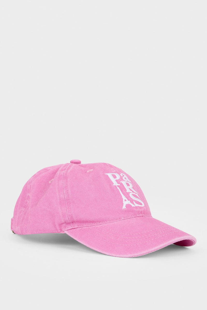 ديفاكتو كاب بناتي قطن مطرز - Image 2